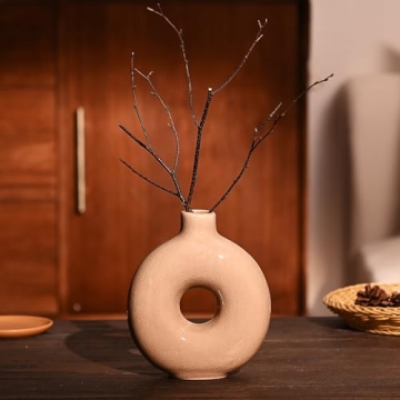 Stylish VICTOR & TERESA Rustic Ceramic Vases for Home Decor