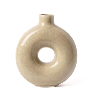 Stylish VICTOR & TERESA Rustic Ceramic Vases for Home Decor