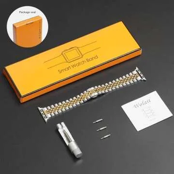 Wolait Stylish Apple Watch Band for Elegant Women