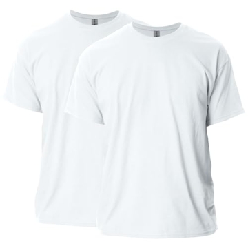 Gildan G2000 White T-Shirt Multipack - Large Size