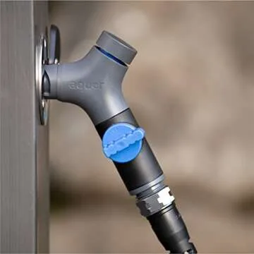Aquor Comfort Grip VB Hose Connector – Effortless Watering in Slate Gray