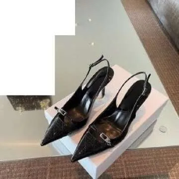 FerduS Pointed Toe Slingbacks Elegant High Heels