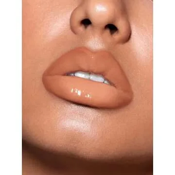 SHEGLAM Soft 90'S Glam 3-In-1 Lip Liner Moisturizing Plant Extracts Long Lasting Liquid Lipstick Plumping Lip Gloss Makeup Set - Pouty Nude