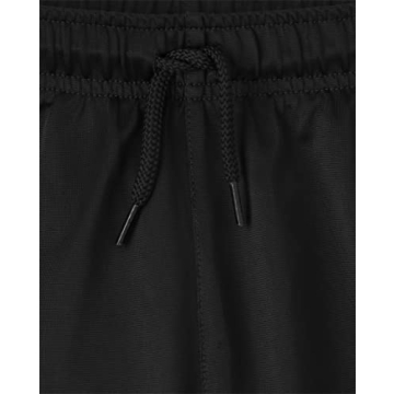 Boys' Athletic Basketball Shorts in Black - Small Size