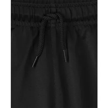 Boys' Athletic Basketball Shorts in Black - Small Size