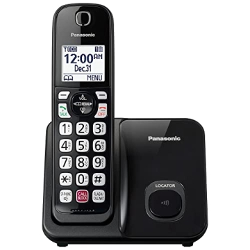 Panasonic Cordless Phone with Advanced Call Block - KX-TGD810B