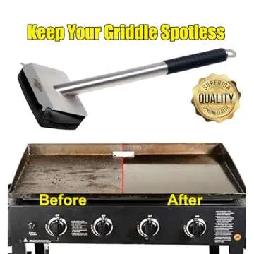 Safe Grill Brush - XUDAKAIXIN Bristle Free Design for All Grills