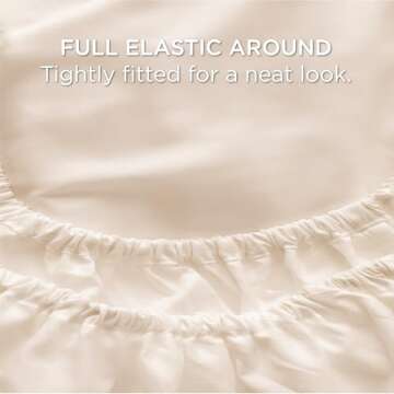 Bedsure Full Size Bed Sheets Set - Soft & Cooling Luxury