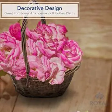 Royal Imports Willow Braided Gift Basket for Any Event