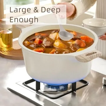 Caannasweis Nonstick Pots and Pans Set for Effortless Cooking