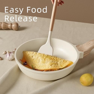 Caannasweis Nonstick Pots and Pans Set for Effortless Cooking