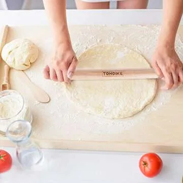 TDHDIKE Premium Aluminum Pizza Peel with Detachable Handle