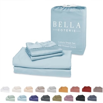 Luxury Bamboo Sheet Set for Split King Bed | Cool Comfort