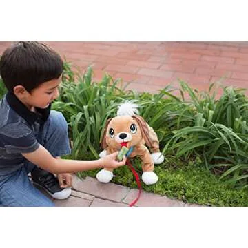 Peppy Pets Mutt - Interactive Walking Dog Toy for Kids