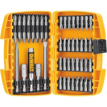 DEWALT 45-Piece Screwdriver Bit Set with Tough Case