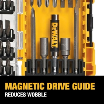 DEWALT 45-Piece Screwdriver Bit Set with Tough Case