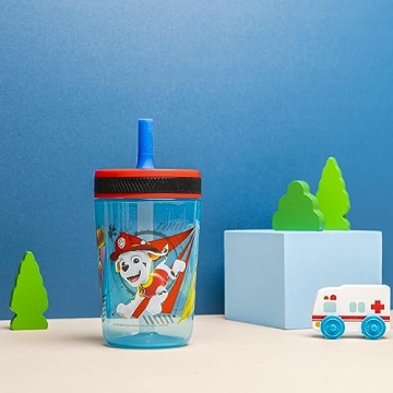 Zak Designs Paw Patrol Toddler Tumblers - 15oz Leak-Proof