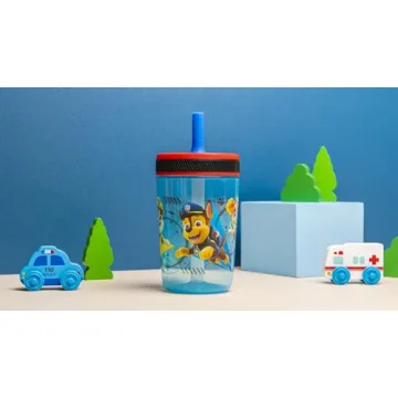 Zak Designs Paw Patrol Toddler Tumblers - 15oz Leak-Proof