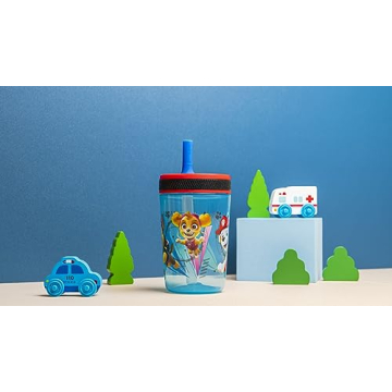 Zak Designs Paw Patrol Toddler Tumblers - 15oz Leak-Proof