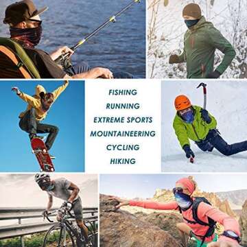 Doerix Neck Gaiter: Stylish and Multifunctional Face Mask