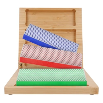 DMT Diamond Knife Sharpening Kit with Hard Wood Box