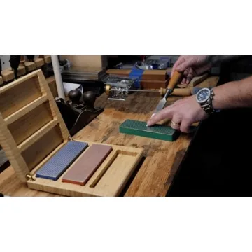 DMT Diamond Knife Sharpening Kit with Hard Wood Box