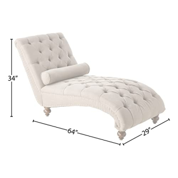 Stylish BELLEZE Modern Chaise Lounge for Elegant Homes