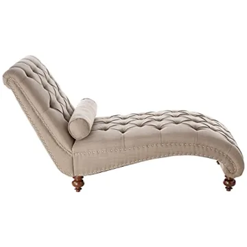 Stylish BELLEZE Modern Chaise Lounge for Elegant Homes