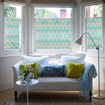 Stylish DUOFIRE Window Film for Privacy and Decor