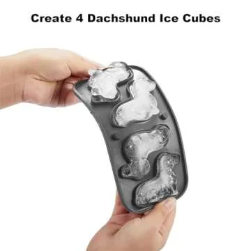 Dachshund Dog Ice Cube Mold for Fun Drinks