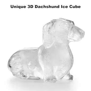 Dachshund Dog Ice Cube Mold for Fun Drinks