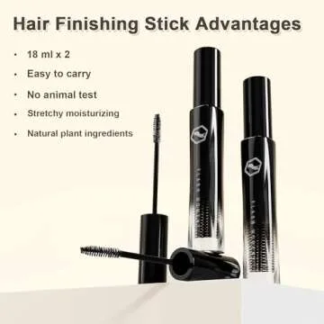 AnWoor Fly Away Hair Tamer Stick Set for Perfect Styling