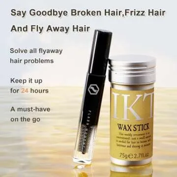 AnWoor Fly Away Hair Tamer Stick Set for Perfect Styling