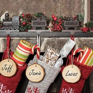 Natural Wood Slices for Crafts - 30 Pack DIY Ornaments