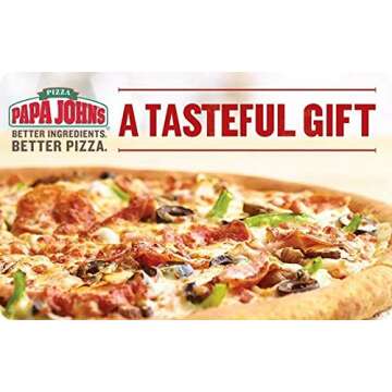 Delicious Pizza Gift Card - Treat Loved Ones to a Tasty Meal!