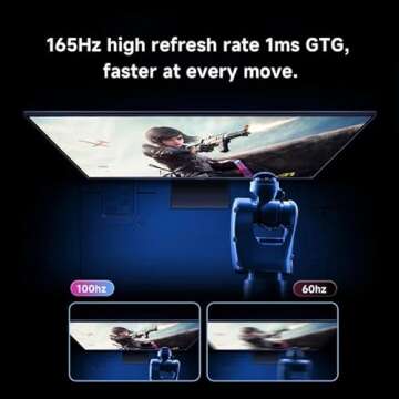 Xiaomi 27" IPS FHD Monitor 165Hz Gaming Screen for PC