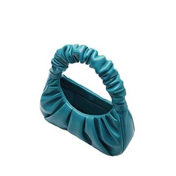 JW PEI Women's Gabbi Ruched Hobo Handbag - Peacock Blue