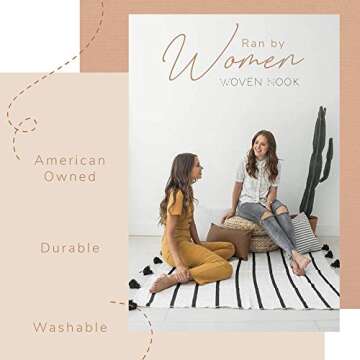 Modern Decorative Pillow Covers Set of 4 in Boho Styles