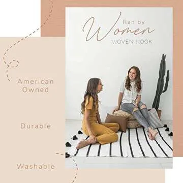 Modern Decorative Pillow Covers Set of 4 in Boho Styles