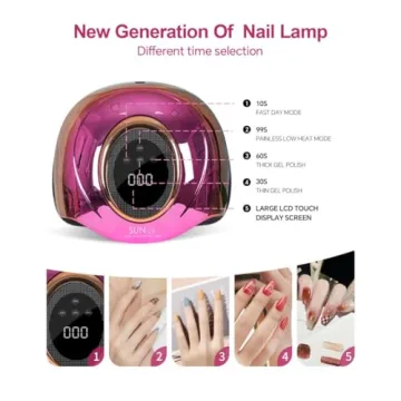 MIRAGE LAYON UV LED Nail Lamp for Quick Gel Curing