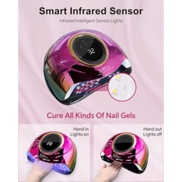 MIRAGE LAYON UV LED Nail Lamp for Quick Gel Curing