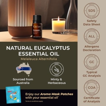 Gya Labs Eucalyptus Essential Oil - Pure & Natural