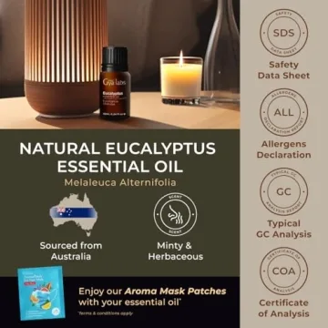 Gya Labs Eucalyptus Essential Oil - Pure & Natural