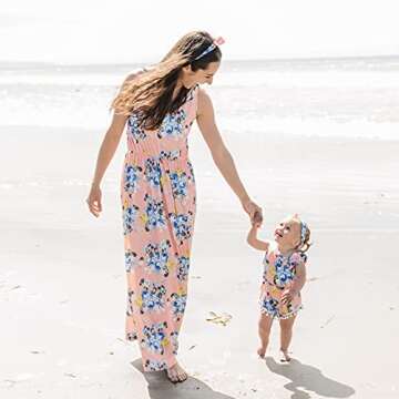 Shop IFFEI Mommy and Me Matching Sundress Set Summer Style