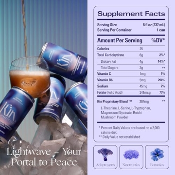 Kin Variety Pack of Non-Alcoholic Spirits – 12 Pack