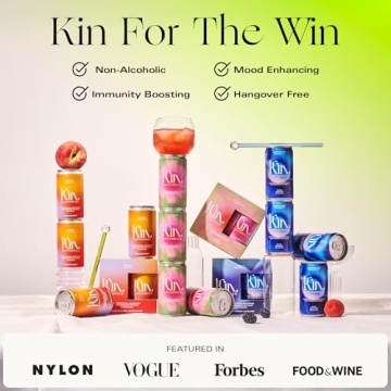 Kin Variety Pack of Non-Alcoholic Spirits – 12 Pack