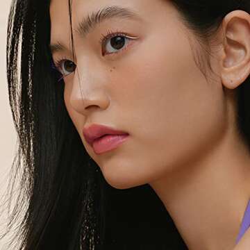 HINCE Ambience Color Matte Liquid Pen Eyeliner 0.6g (IDEATION) - White Color, Waterproof Smudge-Proof, Slim to Bold Eye Makeup with Flexible Felt Tip, Quick Drying Formula