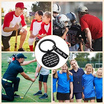 Yetene Coach Gifts Keychain Set for Appreciation