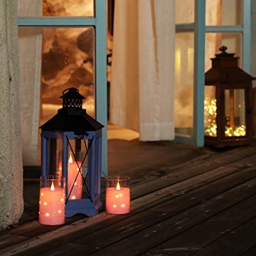 Homemory Flameless Candles with Remote Control Set of 3