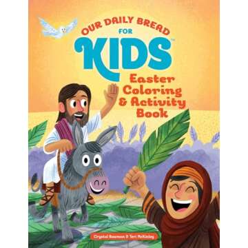 Easter Coloring and Activity Book for Kids - Fun and Faith-filled!
